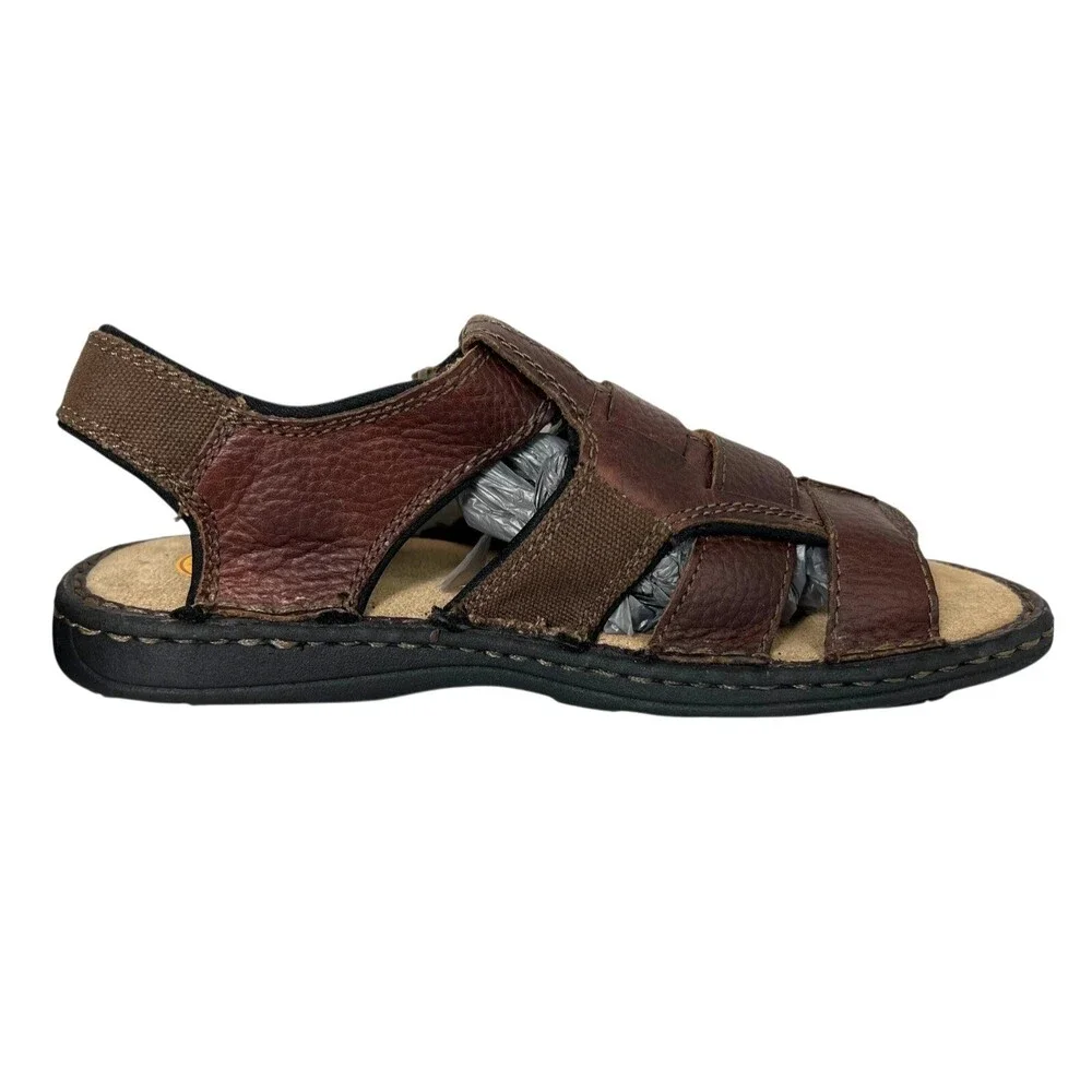 Earth Spirit Willie Fisherman Sandals  Men's 8  Brown Lightweight  Dad Sandals